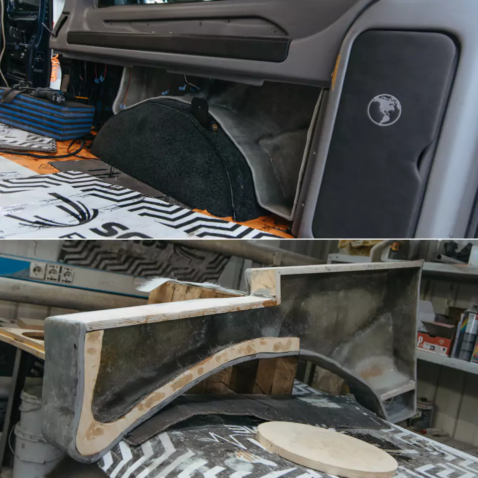 Укротили мексиканскую фиесту на колесах! Тюнинг Chevrolet Express: комплексная шумоизоляция и новая акустика, установка дополнительного оборудования, ремни безопасности с уникальным дизайном